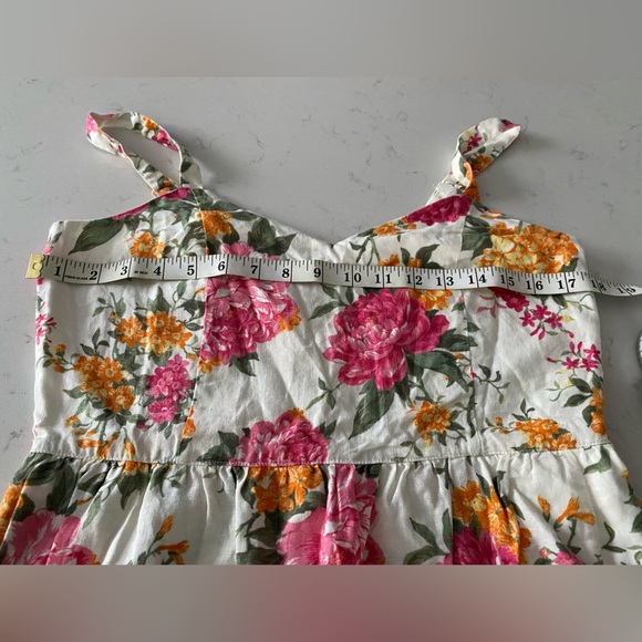 Cynthia Rowley Floral Sleeveless Mini dress 100% cotton: size 8 - Picture 5 of 7